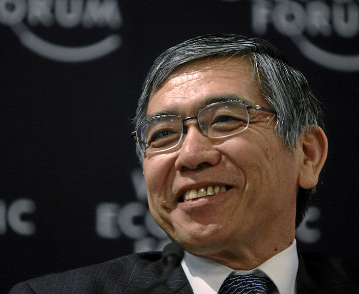 Haruhiko Kuroda Davos 2010
