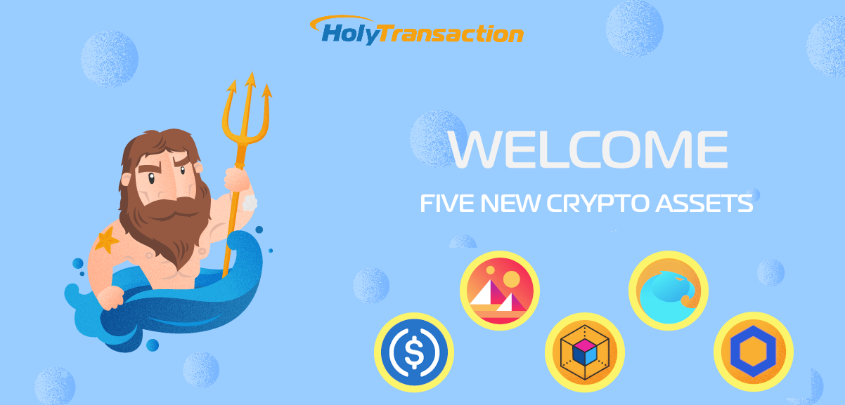 HolyTransaction Five Crypto Assets