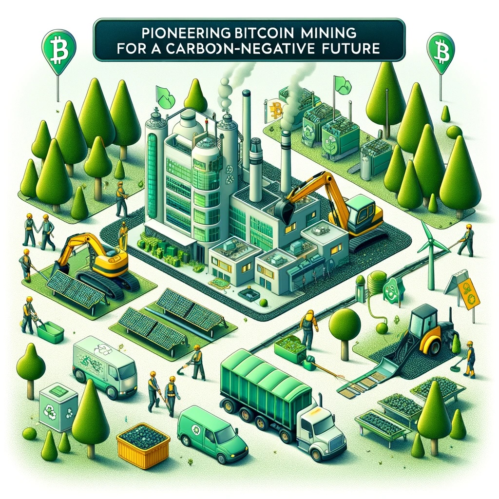 Pioneering bitcoin mining